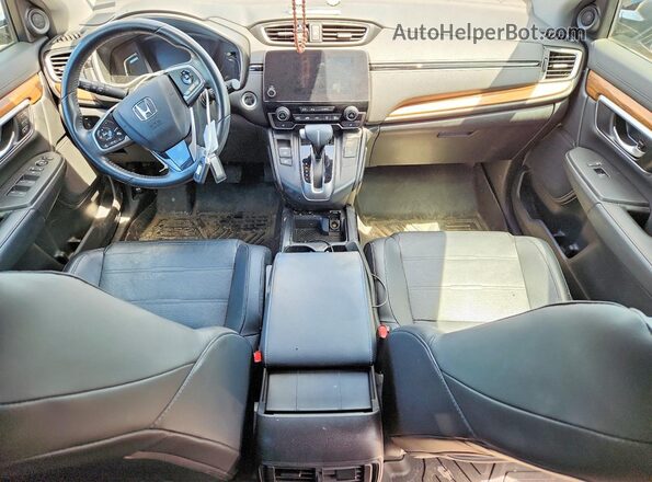 5J6RW2H82KL021553 2019 HONDA CR-V Gray Widok deski rozdzielczej