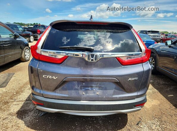 5J6RW2H82KL021553 2019 HONDA CR-V Gray Widok z tyłu