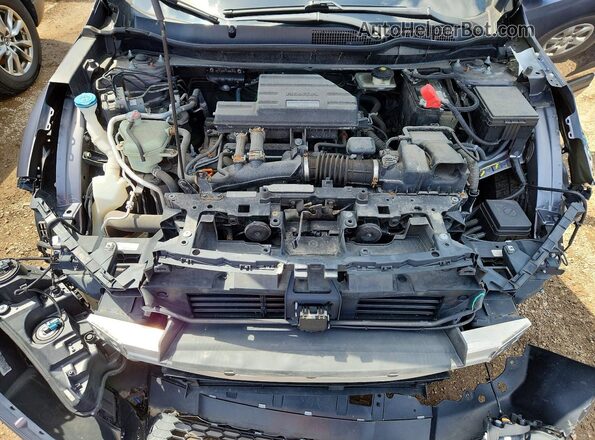 5J6RW2H82KL021553 2019 HONDA CR-V Gray Widok wnętrza z tyłu