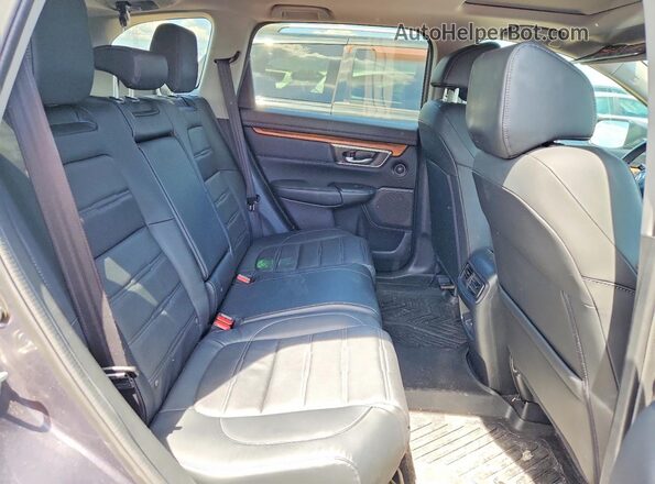 5J6RW2H82KL021553 2019 HONDA CR-V Gray Widok tylnych siedzeń