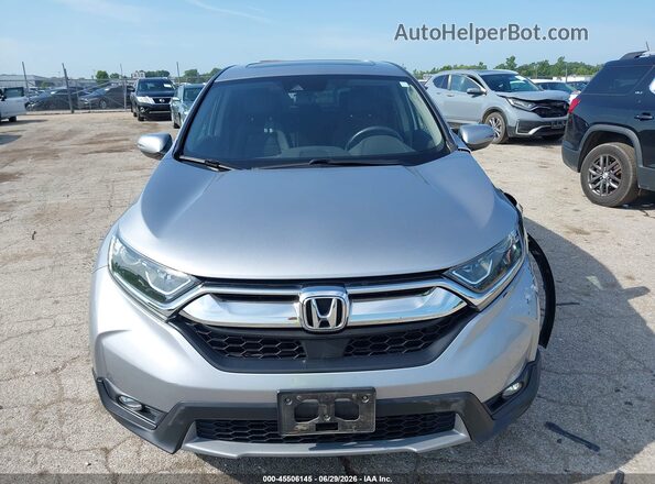 5J6RW2H82KL028485 2019 HONDA CR-V Silver ხელსაწყოთა პანელის ხედი