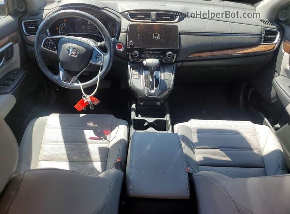 5J6RW2H82LL015107 2020 HONDA CR-V Red Вид панелі приладів