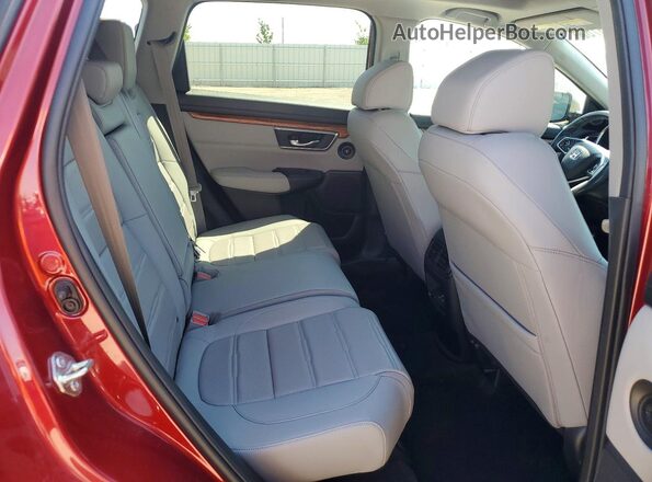 5J6RW2H82LL015107 2020 HONDA CR-V Red Вид задньої частини салону