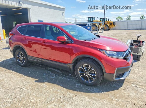 5J6RW2H82LL015107 2020 HONDA CR-V Red Передня права чверть