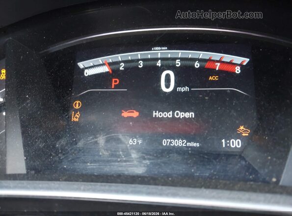 5J6RW2H82LL046535 2020 HONDA CR-V Black Հետևի նստատեղերի տեսք
