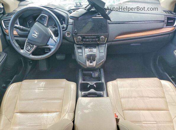 5J6RW2H83KL025546 2019 HONDA CR-V White Vista del salpicadero