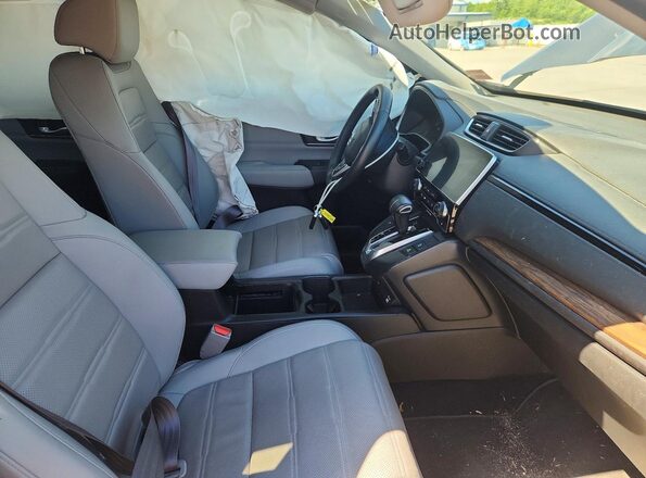 5J6RW2H83ML023251 2021 HONDA CR-V Charcoal Front interior view