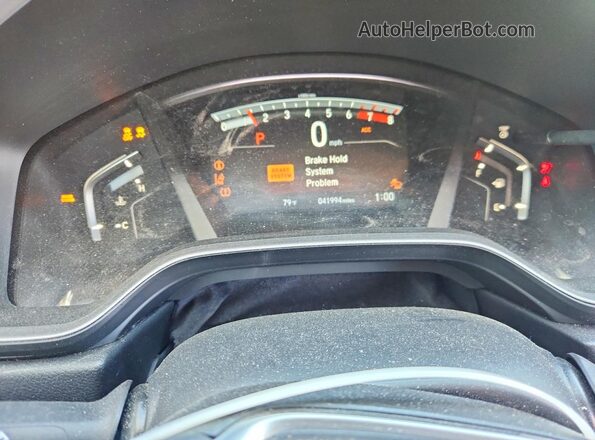 5J6RW2H83ML023251 2021 HONDA CR-V Charcoal Instrument cluster view