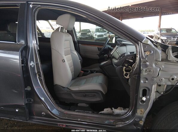 5J6RW2H83NA010514 2022 HONDA CR-V Gray Widok wnętrza z przodu