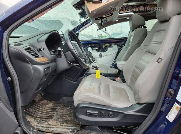5J6RW2H84HL002575 2017 HONDA CR-V Blue Widok wnętrza z przodu