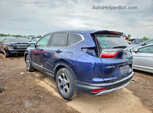 5J6RW2H84HL002575 2017 HONDA CR-V Blue Tył lewy