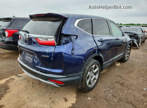 5J6RW2H84HL002575 2017 HONDA CR-V Blue Tył prawy