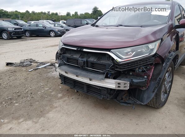 5J6RW2H84HL065563 2017 HONDA CR-V Темно-бордовый Вид спереди