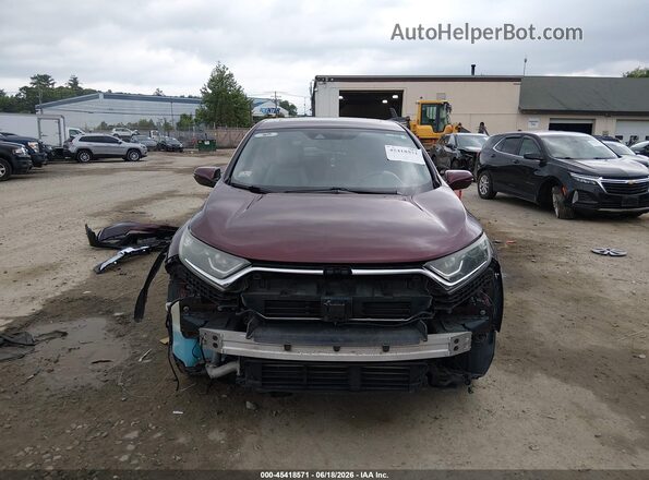 5J6RW2H84HL065563 2017 HONDA CR-V Темно-бордовый Вид щитка приборов