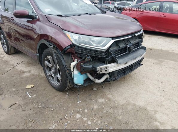 5J6RW2H84HL065563 2017 HONDA CR-V Темно-бордовый 