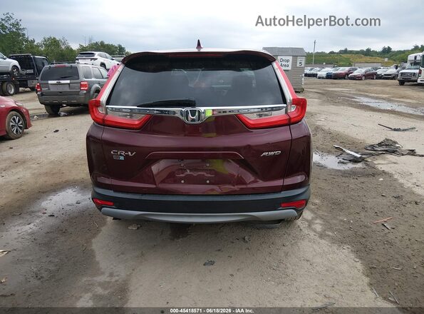 5J6RW2H84HL065563 2017 HONDA CR-V Темно-бордовый 