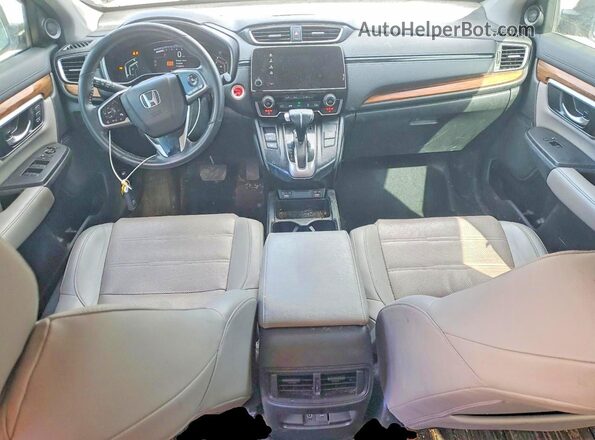 5J6RW2H84LA008820 2020 HONDA CR-V Gray Vista del salpicadero