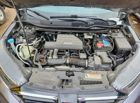 5J6RW2H84LL019479 2020 HONDA CR-V Gray Вид задньої частини салону