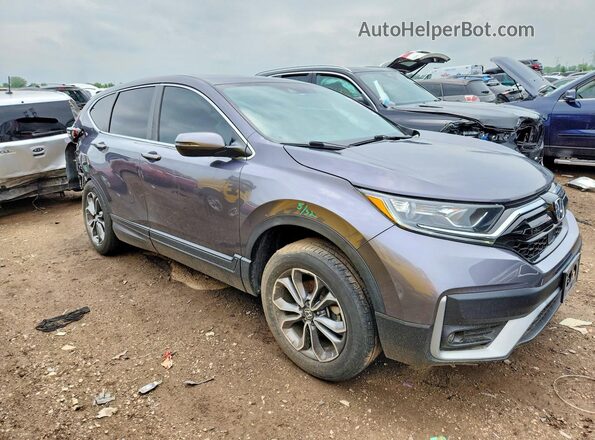 5J6RW2H84LL019479 2020 HONDA CR-V Gray Передня права чверть