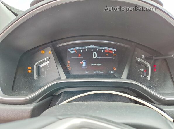 5J6RW2H84LL019479 2020 HONDA CR-V Gray Вид щитка приладів