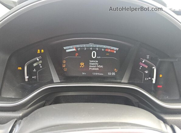 5J6RW2H85HL008546 2017 HONDA CR-V Gray 