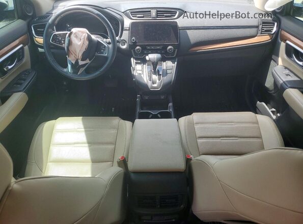 5J6RW2H85LL010743 2020 HONDA CR-V White Вид панелі приладів