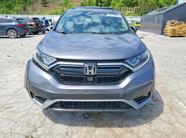 5J6RW2H85ML022053 2021 HONDA CR-V Gray Դիմացի տեսք