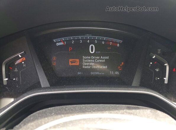 5J6RW2H85ML022053 2021 HONDA CR-V Gray Սարքավորումների վահանակի տեսք