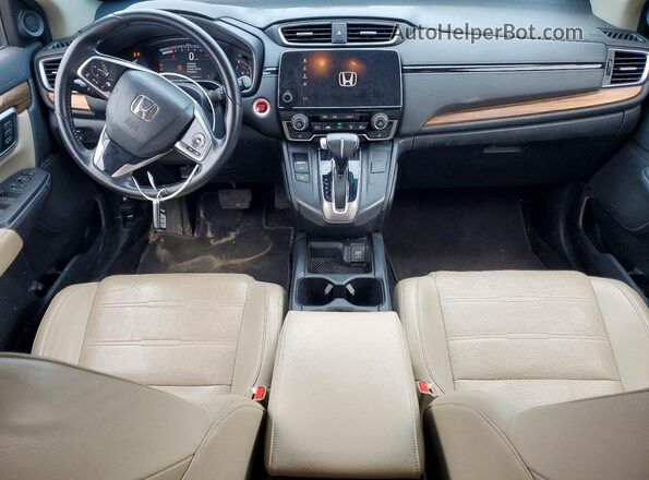 5J6RW2H86HL075074 2017 HONDA CR-V Red წინა პანელის ხედი