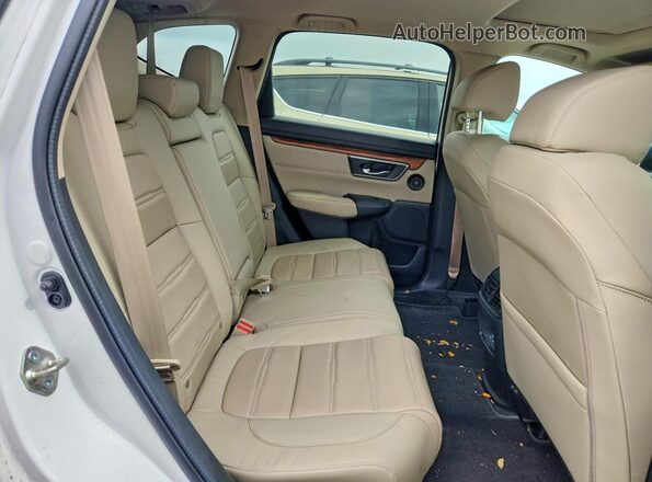 5J6RW2H86KL025539 2019 HONDA CR-V White Вид задніх сидінь