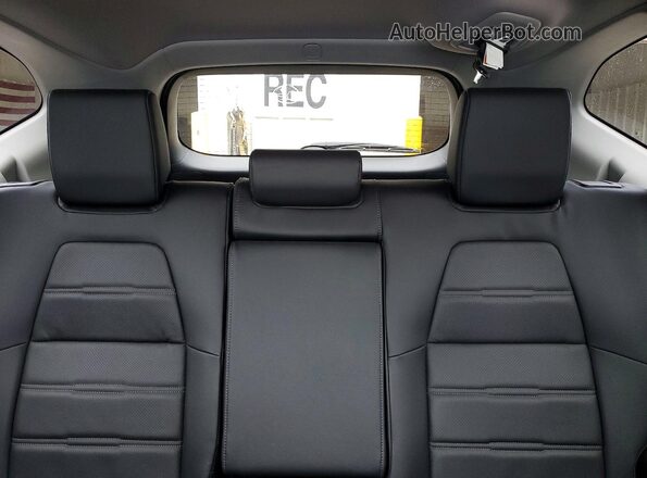 5J6RW2H86KL031082 2019 HONDA CR-V Gray Вид задніх сидінь