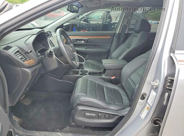 5J6RW2H86KL031082 2019 HONDA CR-V Gray Вид салону спереду