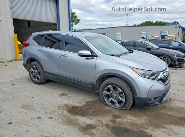 5J6RW2H86KL031082 2019 HONDA CR-V Gray Передня права чверть