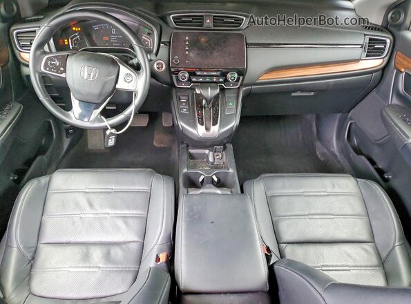 5J6RW2H86KL031082 2019 HONDA CR-V Gray Вид панелі приладів
