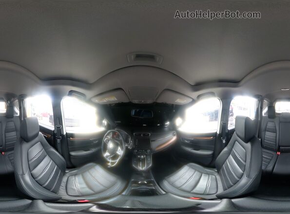 5J6RW2H86KL031082 2019 HONDA CR-V Gray Панорамний вид салону 360°