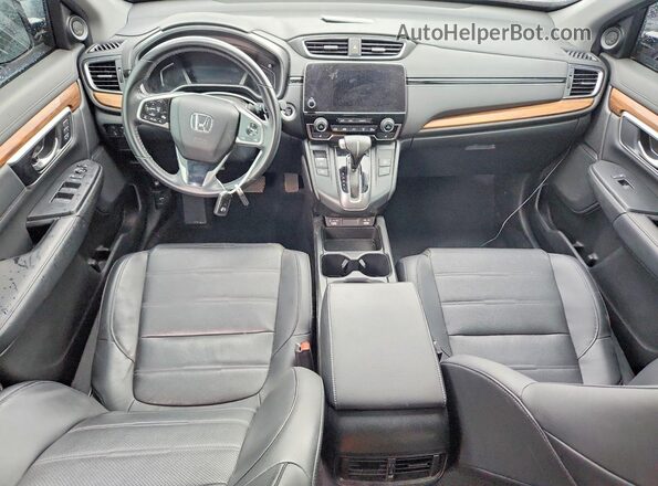 5J6RW2H86LA021911 2020 HONDA CR-V Black წინა პანელის ხედი