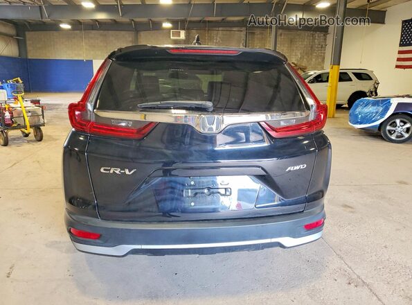 5J6RW2H86LA021911 2020 HONDA CR-V Black უკანა ხედი