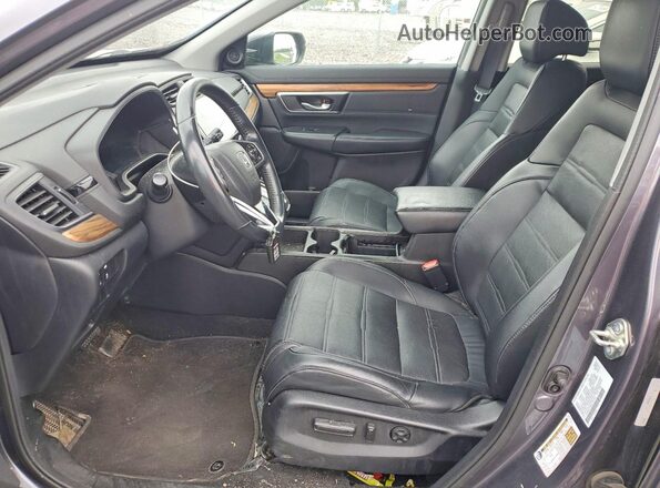 5J6RW2H86LL037451 2020 HONDA CR Gray Widok wnętrza z przodu