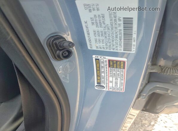 5J6RW2H86ML006766 2021 HONDA CR-V Blue Vista de la etiqueta del VIN
