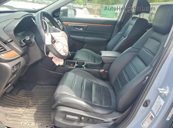 5J6RW2H86ML006766 2021 HONDA CR-V Blue Vista interior delantera