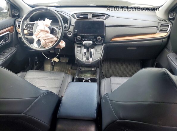 5J6RW2H86ML006766 2021 HONDA CR-V Blue Vista del salpicadero