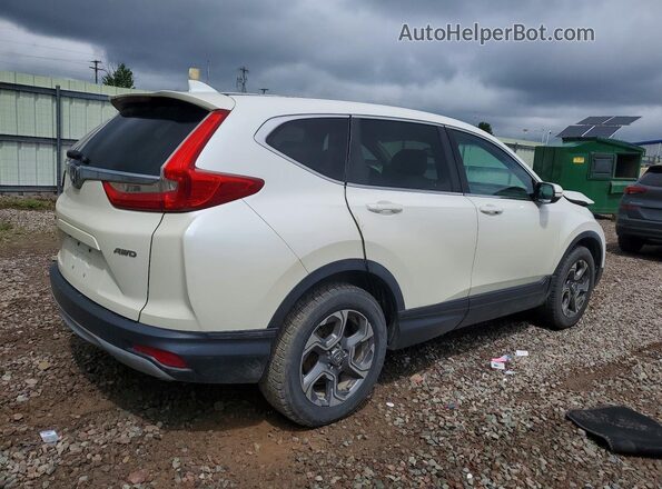5J6RW2H87HL071311 2017 HONDA CR-V Белый Задняя правая четверть