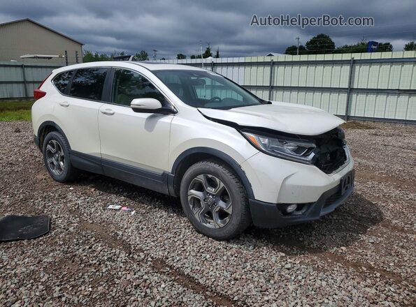 5J6RW2H87HL071311 2017 HONDA CR-V Белый Передняя правая четверть
