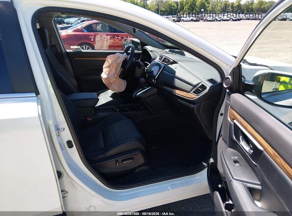 5J6RW2H87LA020508 2020 HONDA CR-V Белый Вид салона спереди
