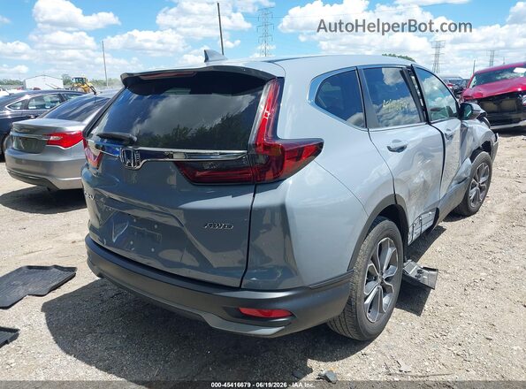 5J6RW2H87NA005171 2022 HONDA CR-V Light Blue Trasero derecho