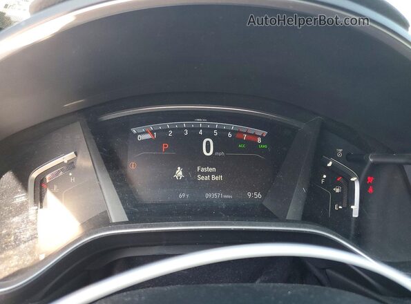 5J6RW2H88KL031164 2019 HONDA CR-V Gray 