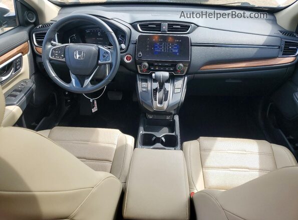 5J6RW2H88MA014766 2021 HONDA CR-V White Widok deski rozdzielczej