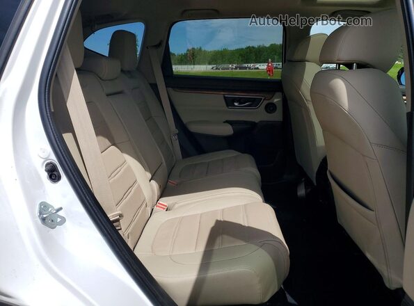 5J6RW2H88MA014766 2021 HONDA CR-V White Widok wnętrza z tyłu