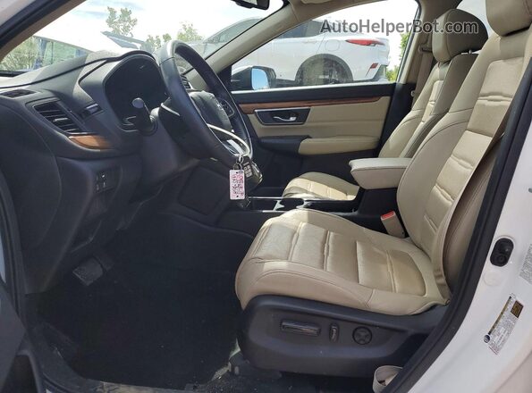 5J6RW2H88MA014766 2021 HONDA CR-V White Widok wnętrza z przodu