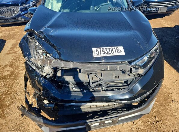 5J6RW2H88ML004663 2021 HONDA CR-V Black Widok wnętrza z tyłu